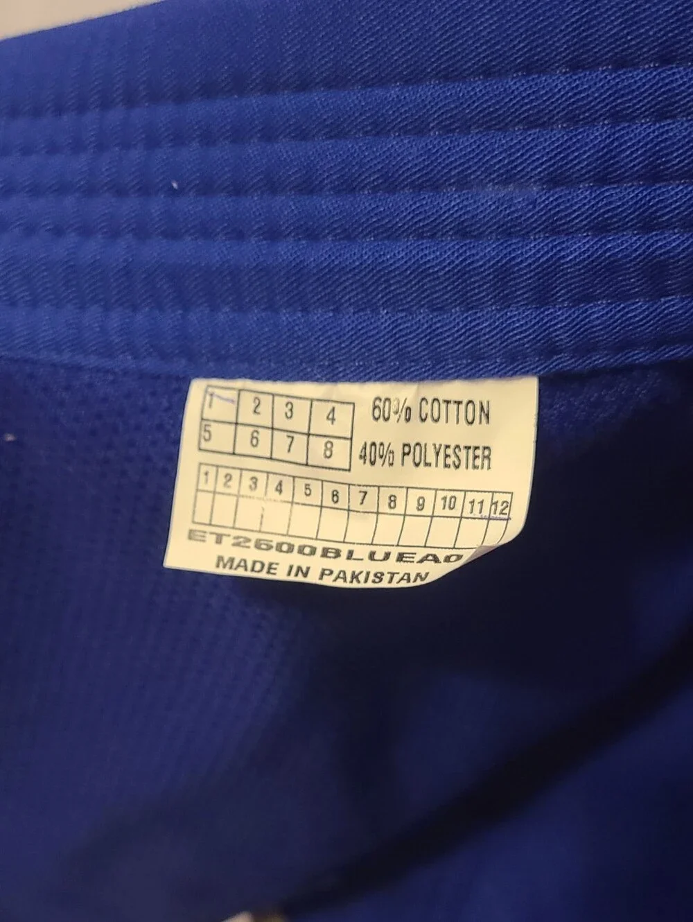 Elita Karate Gi Blue